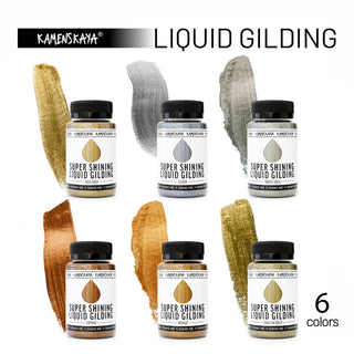 Liquid gilding 'White gold' (100 ml)