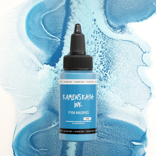Encre délaminante à l'alcool P-104 'Maldives'