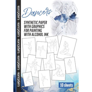 Synthetic paper with graphics