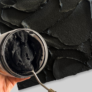 Coarse texture paste (Black matte)
