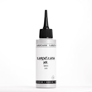 Alcohol Ink A - 01 'White' (100 ml) - Alcohol Ink, 'A' Line - KAMENSKAYA