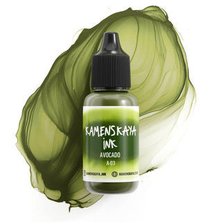 Alcohol Ink A - 03 'Avocado' - Alcohol Ink, 'A' Line - KAMENSKAYA