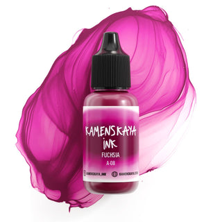 Alcohol Ink A - 08 'Fuchsia' - Alcohol Ink, 'A' Line - KAMENSKAYA