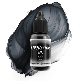 Alcohol Ink A - 10 'Black' - Alcohol Ink, 'A' Line - KAMENSKAYA