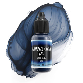 Alcohol Ink A - 15 'Dark blue' - Alcohol Ink, 'A' Line - KAMENSKAYA