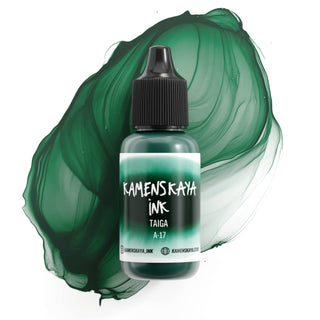 Alcohol Ink A - 17 'Taiga' - Alcohol Ink, 'A' Line - KAMENSKAYA