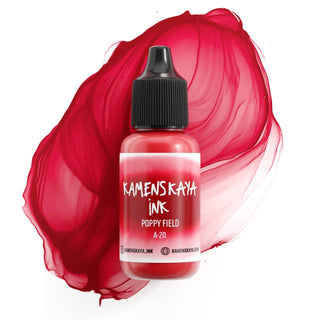 Alcohol Ink A - 20 'Poppy field' - Alcohol Ink, 'A' Line - KAMENSKAYA