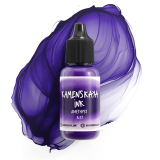 Alcohol Ink A - 27 'Amethyst' - Alcohol Ink, 'A' Line - KAMENSKAYA
