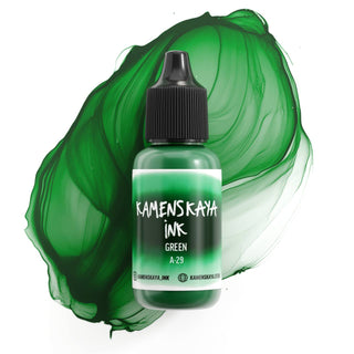 Alcohol Ink A - 29 'Green' - Alcohol Ink, 'A' Line - KAMENSKAYA