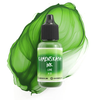 Alcohol Ink A - 32 'Lime' - Alcohol Ink, 'A' Line - KAMENSKAYA