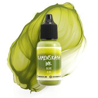 Alcohol Ink A - 39 'Olive' - Alcohol Ink, 'A' Line - KAMENSKAYA