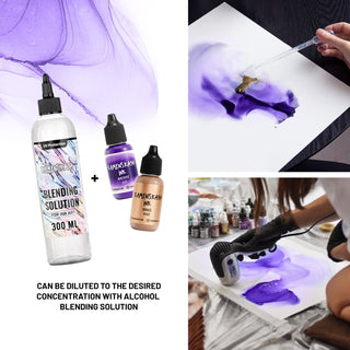 Alcohol Ink A - 42 'Lemon' - Alcohol Ink, 'A' Line - KAMENSKAYA