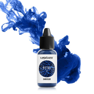 Alcohol Ink for Resin - Petri 2 'Dark blue' - Alcohol Inks for Petri Art - KAMENSKAYA
