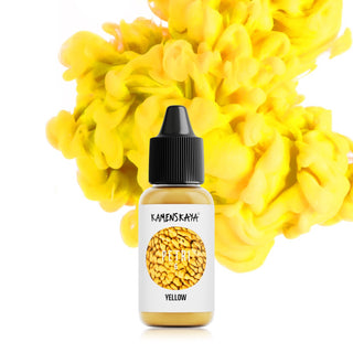 Alcohol Ink for Resin - Petri 6 'Yellow' - Alcohol Inks for Petri Art - KAMENSKAYA