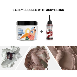 Coarse modeling paste (For mixing with color) - Modeling Paste - KAMENSKAYA