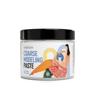 Coarse modeling paste (For mixing with color) - Modeling Paste - KAMENSKAYA