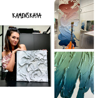 Coarse modeling paste (For mixing with color) - Modeling Paste - KAMENSKAYA