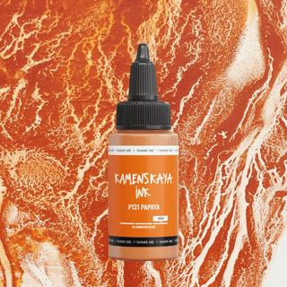 Delaminating Alcohol Ink P - 131 'Papaya' - Alcohol Ink, Delaminating Collection - KAMENSKAYA