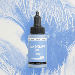 Delaminating Alcohol Ink P - 138 'Ice' - Alcohol Ink, Delaminating Collection - KAMENSKAYA