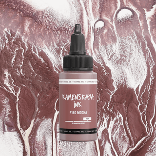 Delaminating Alcohol Ink P - 140 'Mocha' - Alcohol Ink, Delaminating Collection - KAMENSKAYA