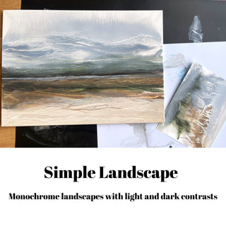 Delaminating Effects: Landscape Abstraction Mini - Course - KAMENSKAYA