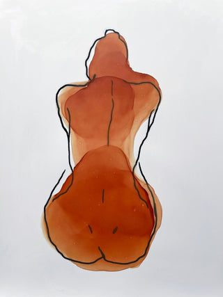 Ink Art Coloring Set 'Naked' - Alcohol Ink Set - KAMENSKAYA