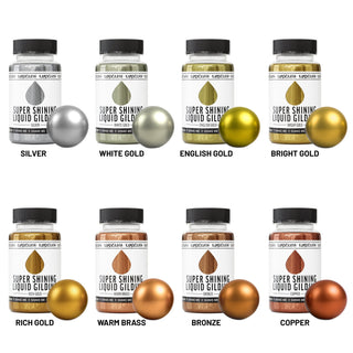 Liquid gilding 'Bright gold' (100 ml) - Liquid Leaf Paint - KAMENSKAYA