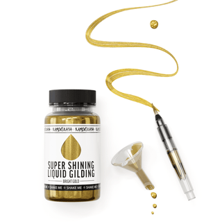 Liquid gilding 'Bright gold' (100 ml) - Liquid Leaf Paint - KAMENSKAYA