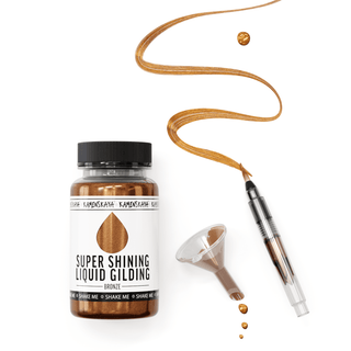 Liquid gilding 'Bronze' (100 ml) - Liquid Leaf Paint - KAMENSKAYA