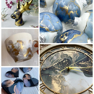 Metallic Alcohol Ink M - 011 'Silver' - Alcohol Ink, Metallic Collection - KAMENSKAYA
