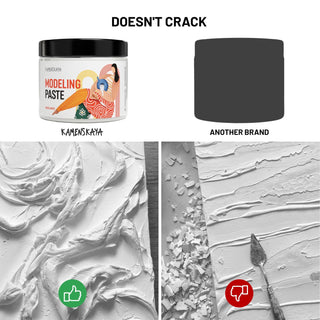 Modeling paste (Dense white) - Modeling Paste - KAMENSKAYA