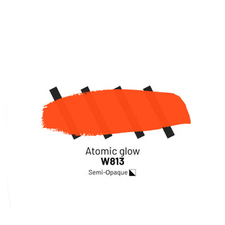 Neon acrylic ink W813 "Atomic glow" - Acrylic Ink - KAMENSKAYA