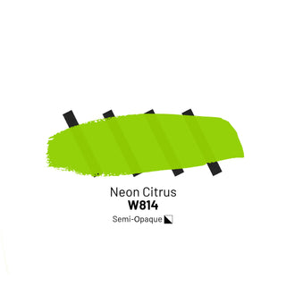 Neon acrylic ink W814 "Neon citrus" - Acrylic Ink - KAMENSKAYA