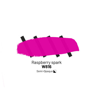 Neon acrylic ink W816 "Raspberry spark" - Acrylic Ink - KAMENSKAYA