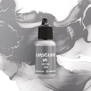 Pastel Alcohol Ink N - 005 'Grey fog' - Alcohol Ink, Pastel Collection - KAMENSKAYA