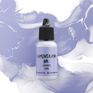 Pastel Alcohol Ink N - 006 'Lavender' - Alcohol Ink, Pastel Collection - KAMENSKAYA