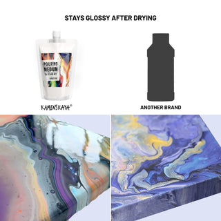 Pouring medium for fluid art - Acrylic Medium - KAMENSKAYA