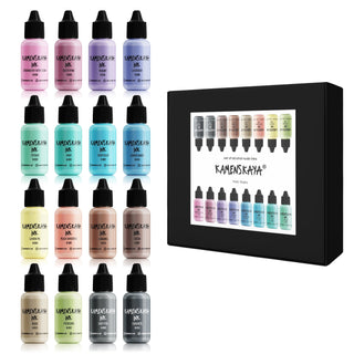 Set of 16 'nude' alcohol inks - Alcohol Ink Set - KAMENSKAYA