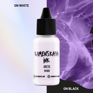 Shimmering Alcohol Ink M - 043 'Arctic' - Alcohol Ink, Nacre - Chameleons Collection - KAMENSKAYA