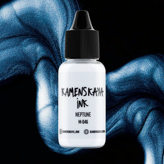 Shimmering Alcohol Ink M - 046 'Neptune' - Alcohol Ink, Nacre - Chameleons Collection - KAMENSKAYA