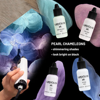 Shimmering Alcohol Ink M - 046 'Neptune' - Alcohol Ink, Nacre - Chameleons Collection - KAMENSKAYA