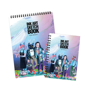 Sketchbook - Materials for Ink Art - KAMENSKAYA