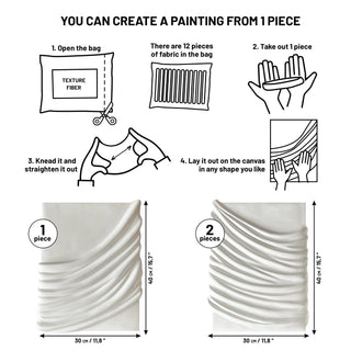 Texture fiber - Modeling Paste - KAMENSKAYA