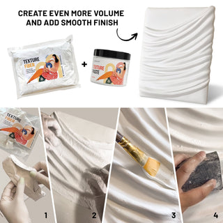 Texture fiber - Modeling Paste - KAMENSKAYA