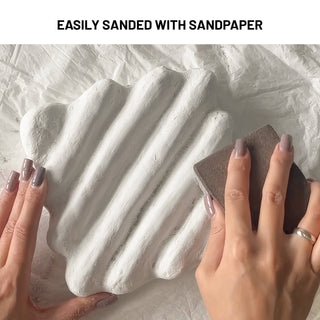 Texture paste (Dense white) - Modeling Paste - KAMENSKAYA
