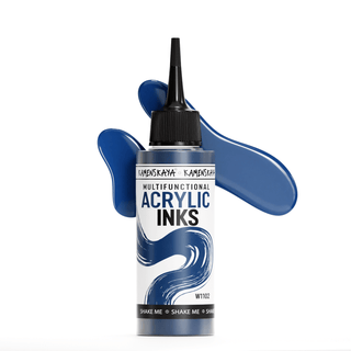 W1102 Deep water - Acrylic Ink - KAMENSKAYA