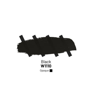 W1110 Black - Acrylic Ink - KAMENSKAYA