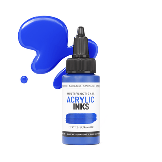 W1112 Ultramarine - Acrylic Ink - KAMENSKAYA