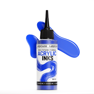 W1112 Ultramarine - Acrylic Ink - KAMENSKAYA