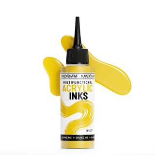 W1177 Bright yellow - Acrylic Ink - KAMENSKAYA